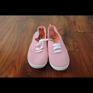 Pink sneakers